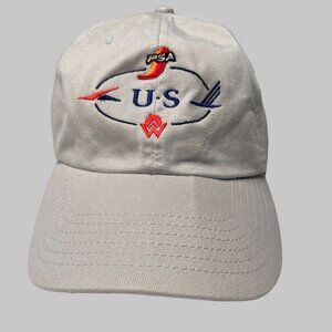 Vintage 80s PSA America Air West US Air Hat Airline‎ Mechanics Services Cap Mens